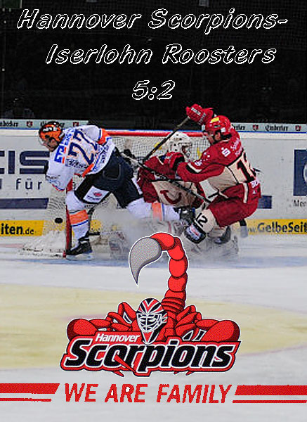 Scorpions221010   001.jpg - DEL Spiel Hannover Scorpions gegen Ingolstadt Roosters ind Hannover TUI Arena 22 Oktober 2010